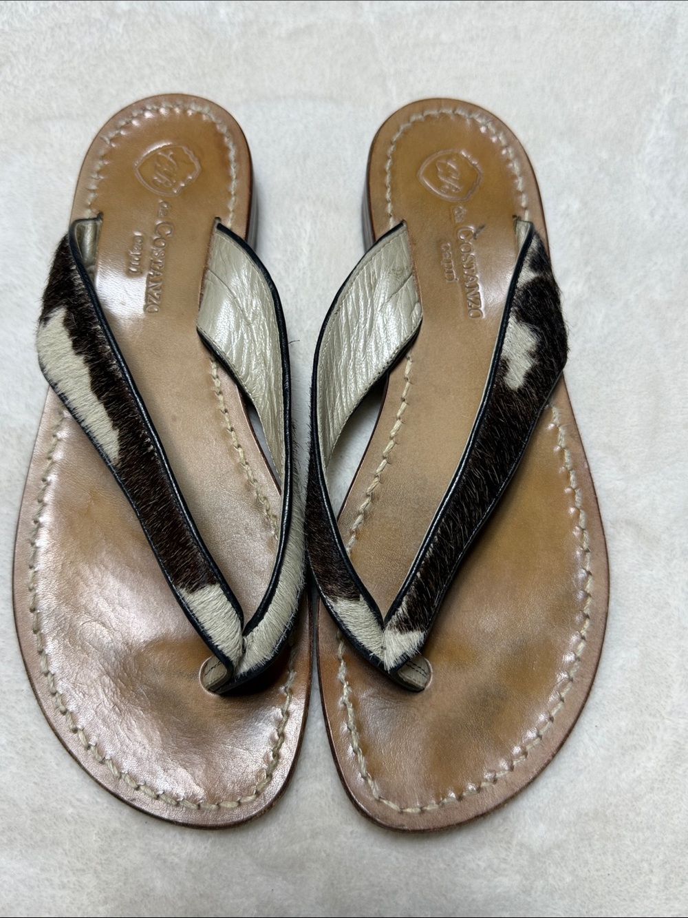 Italian Made Sandals, da costanzo capri Size 6